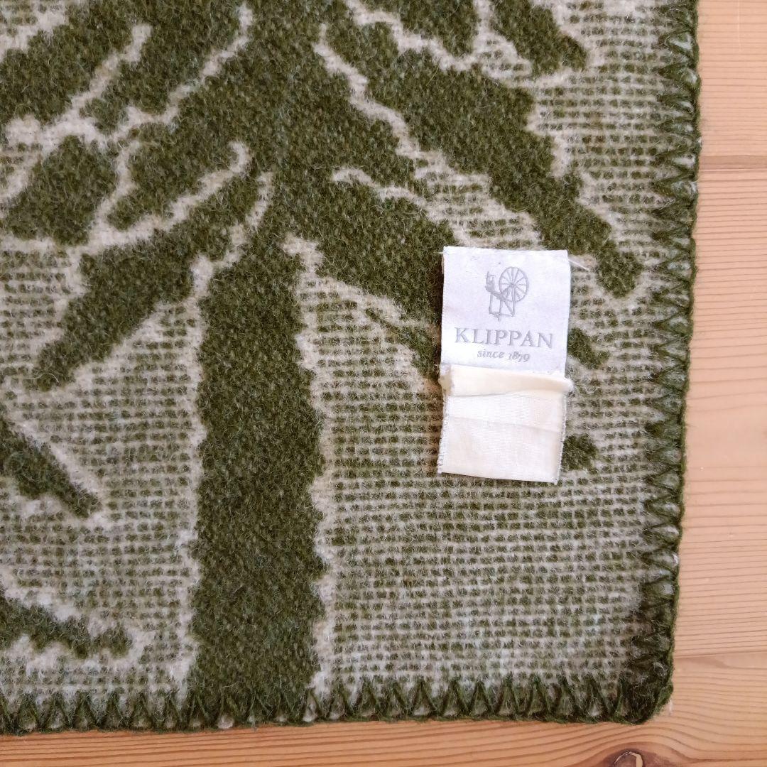 KLIPPAN ウールブランケット HOUSE IN THE FOREST