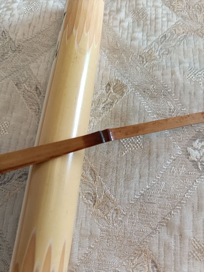 未使用品　妙心寺　梶浦逸外　茶杓　吟風