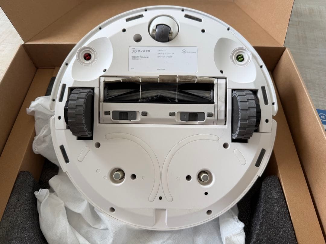 【美品】カメラ、AI搭載ECOVACS DEEBOT T10 OMNI 備品付き