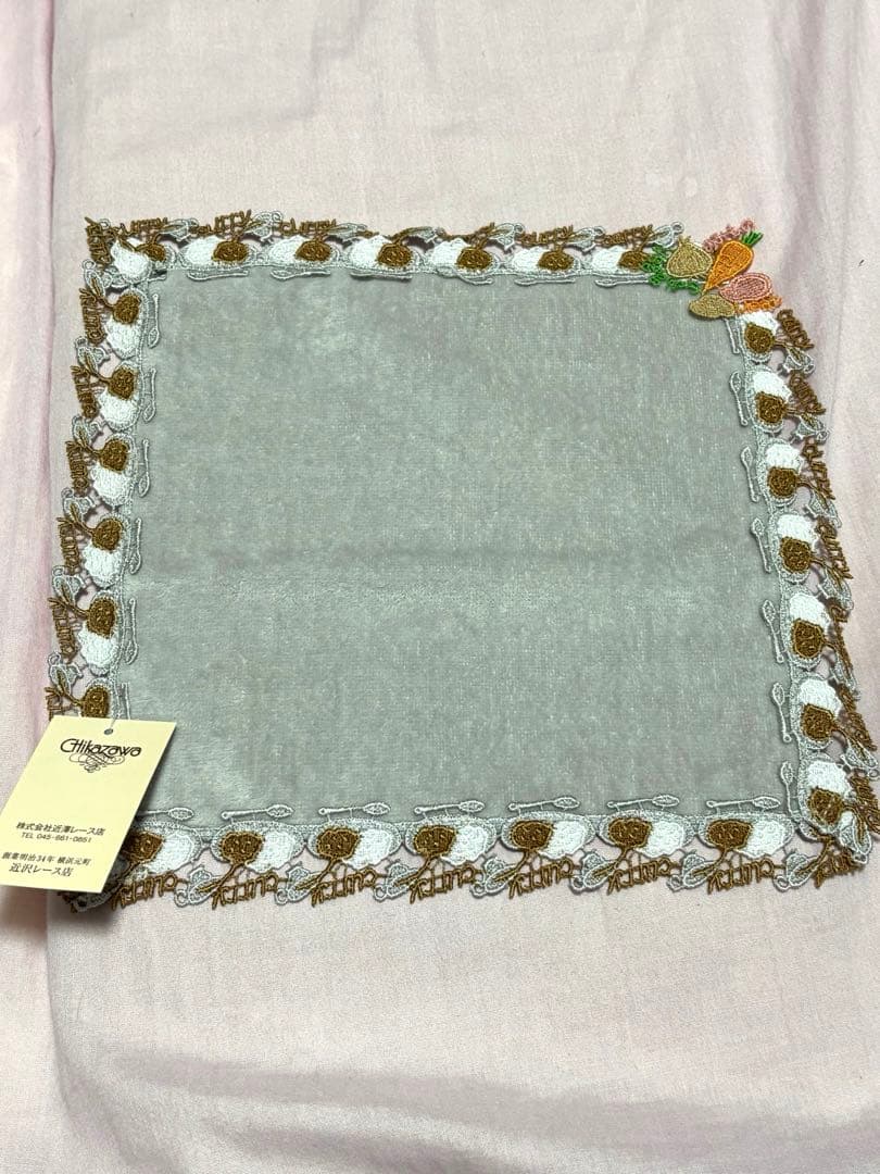 TK近沢レース ハンカチ5枚セット バラ売り不可