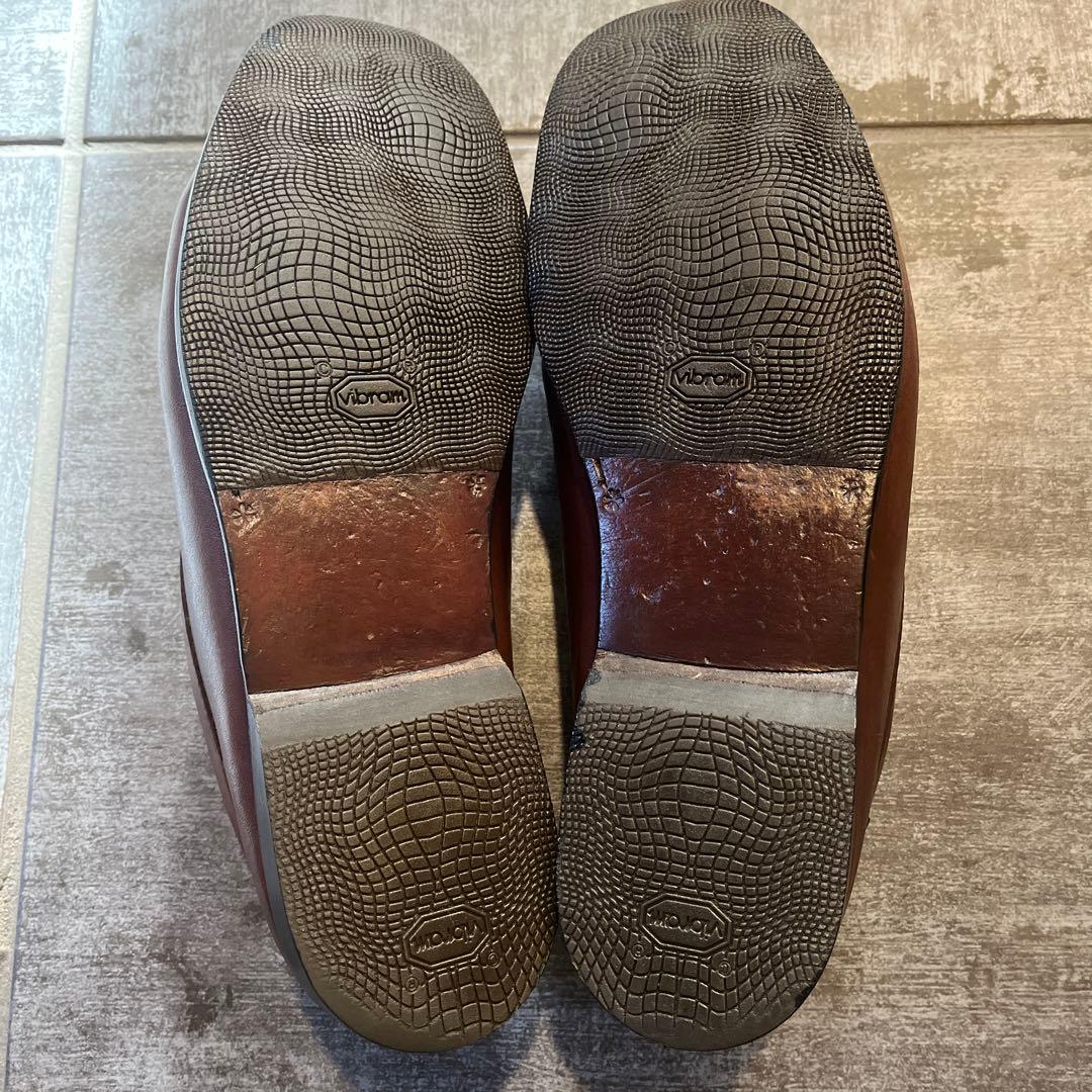 PARABOOT ブラウン　ローファー　スリッポン7 1/2