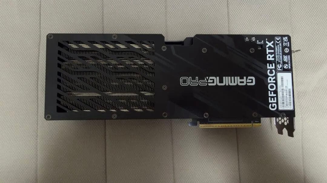 グラフィックボード・グラボ・ビデオカード Palit RTX5080 Gaming Pro 16GB