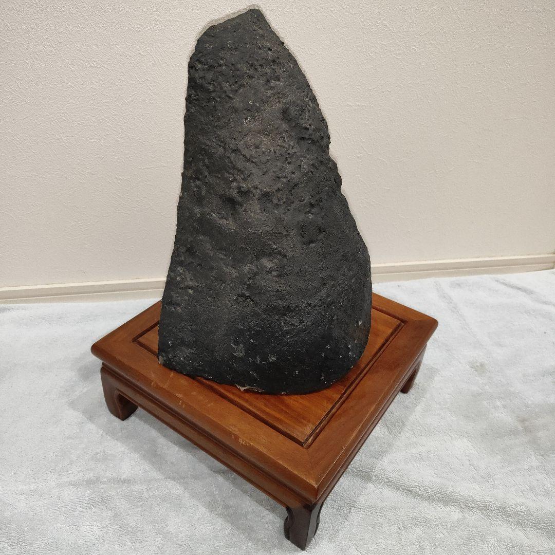 アメジストドーム　置物 木製台座付き