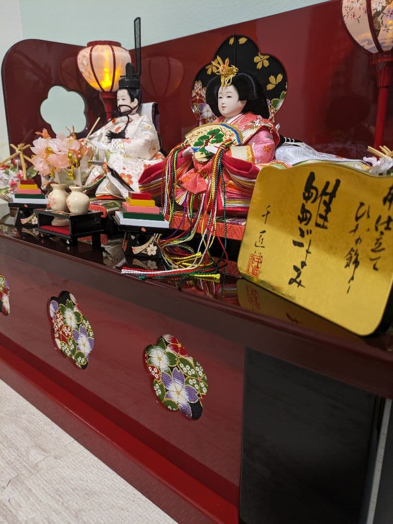 ◆値下げ中◆【即購入禁止】雛人形 収納飾り 春蕾 はるつぼみ