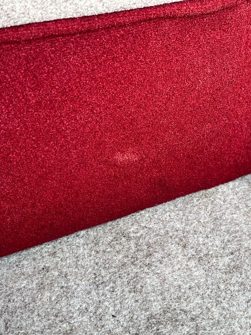 【アンティーク】ベロアストライプソファ 1人掛けソファ 昭和レトロ 古家具