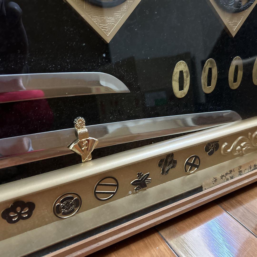 【☆送料込み☆】日本刀　模造刀額　【越中守正俊】レプリカ