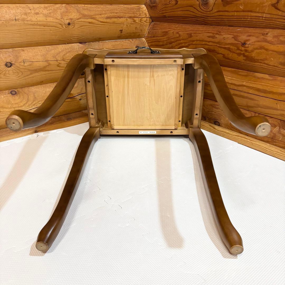 【美品】カリモク karinoku 猫足 コンソールテーブル サイドテーブル