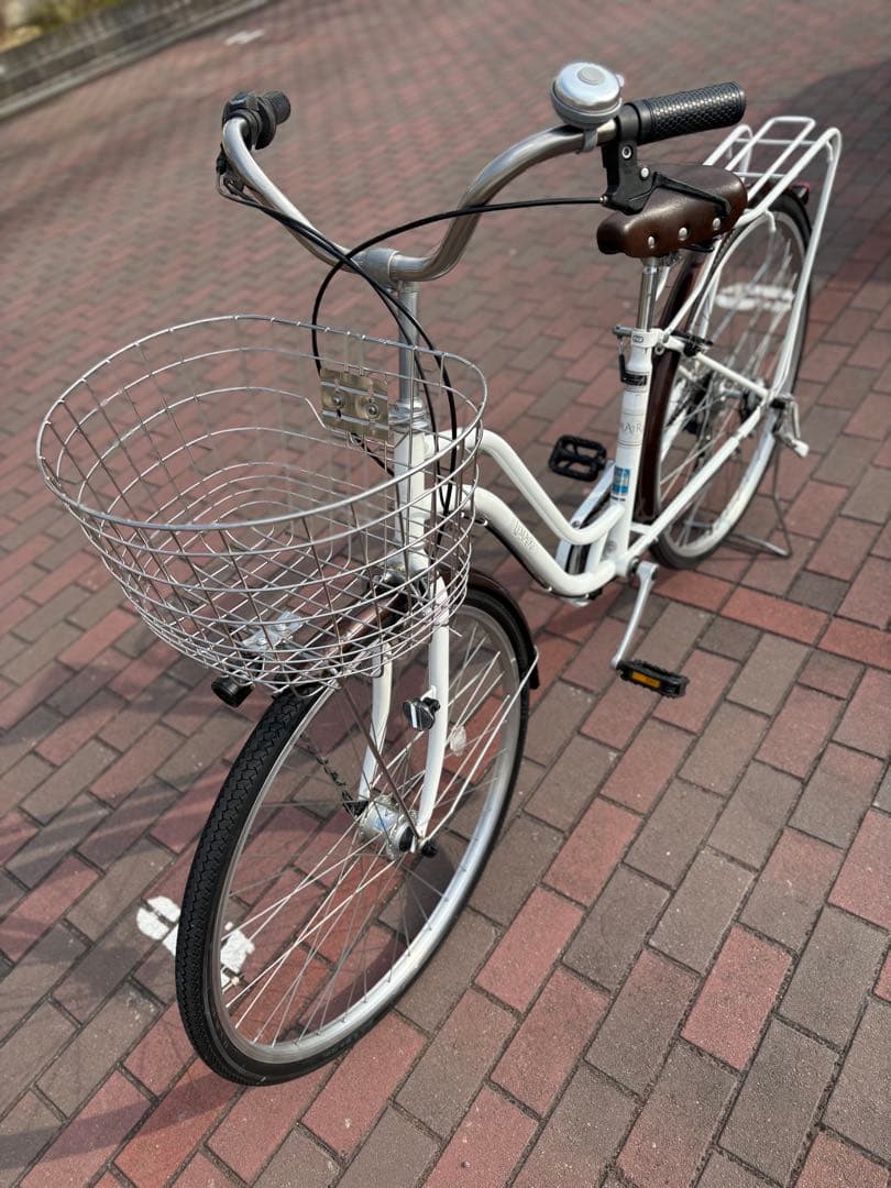 前籠/後子供載せ仕様・ママ(パパ)チャリ(27㌅)配達でもお引き取りでも可能です