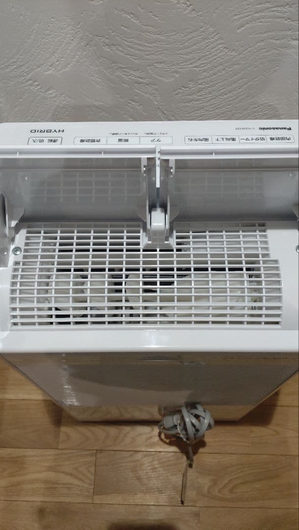 Panasonic ハイブリッド除湿機 F-YHVX120-W