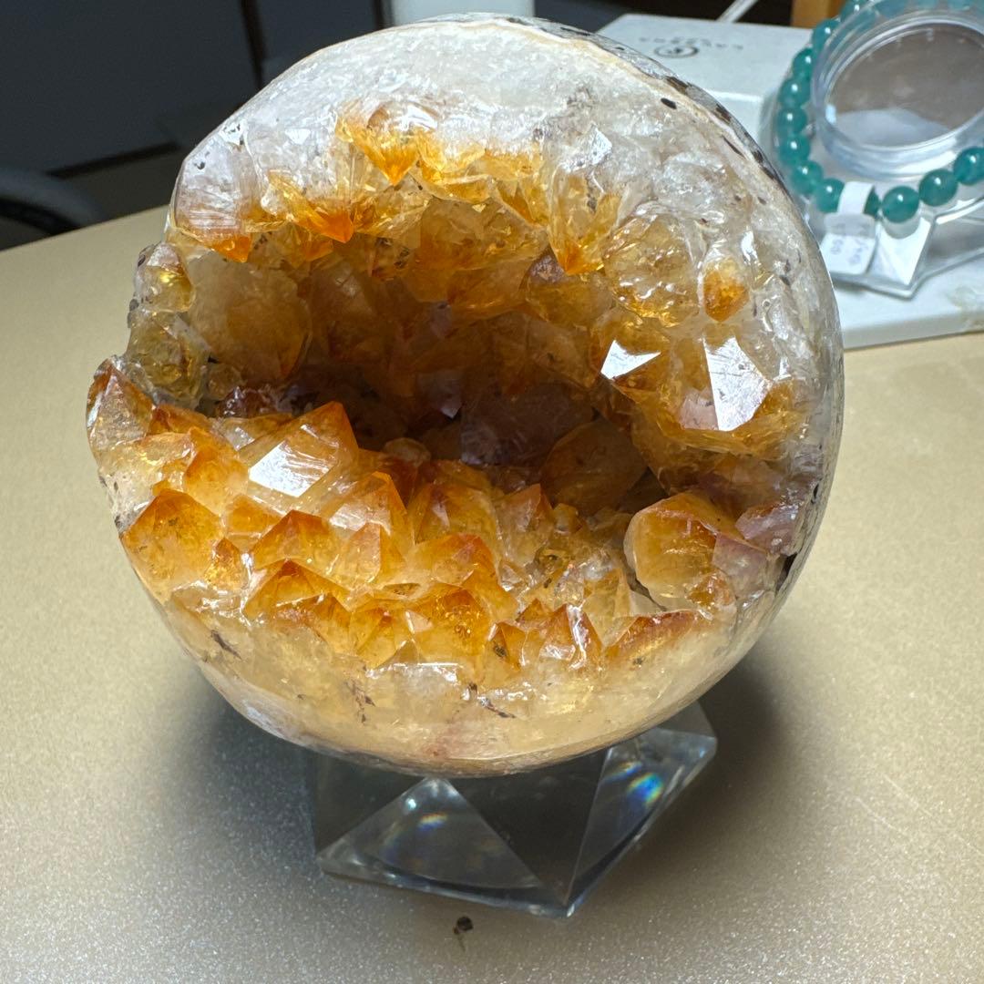 レア❤️ 大物　シトリン　笑い口　金運　天然石　大人気