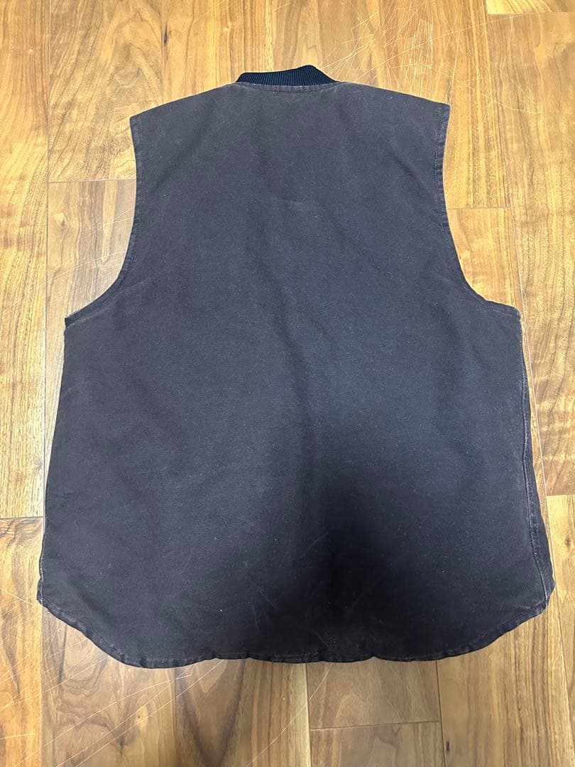 Carhartt ダークブラウン ベスト Medium