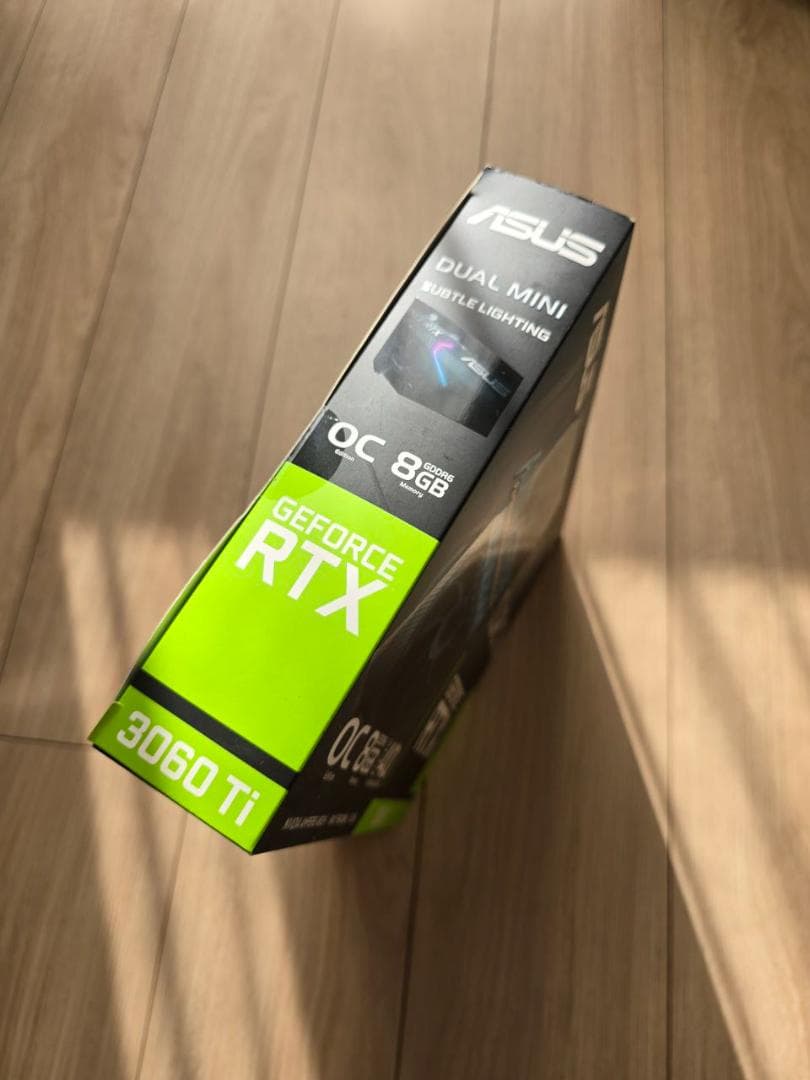 グラフィックボード・グラボ・ビデオカード ASUS RTX3060Ti OC 8GB (Dual Mini)