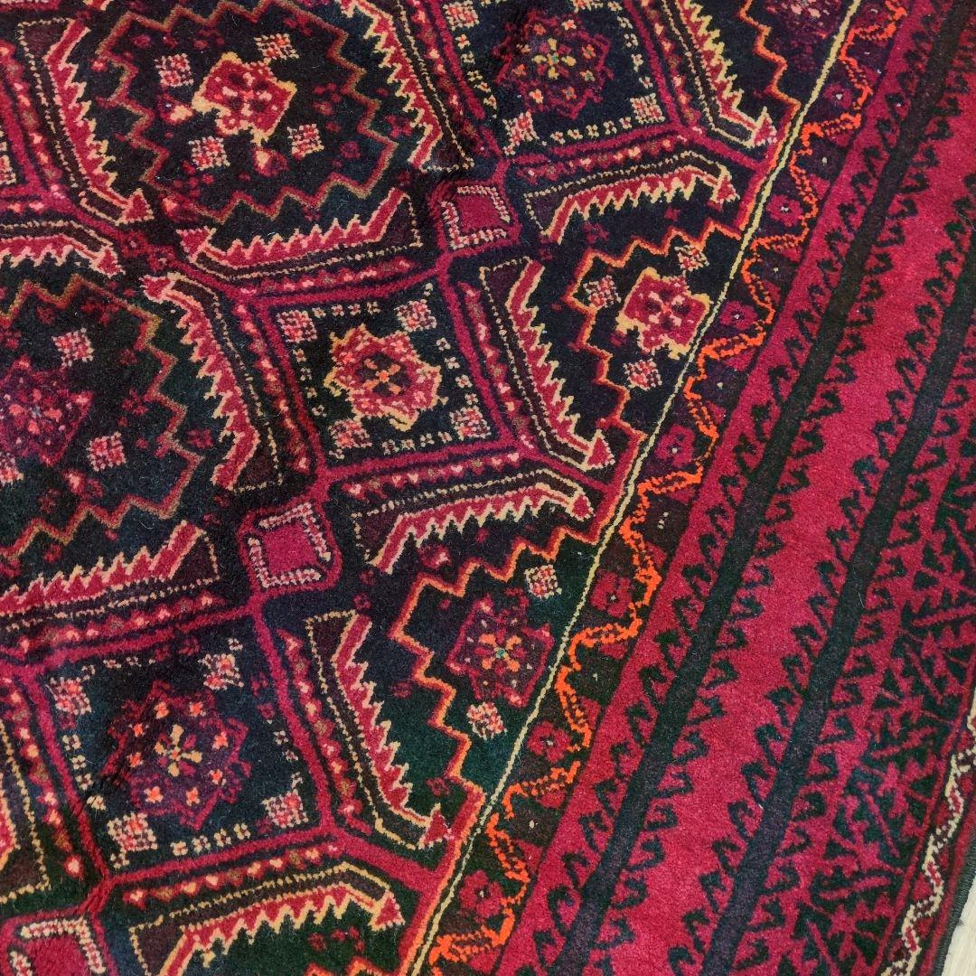 ペルシャ絨毯 バルーチ 手織り 240x118ｃｍ ウール balouch