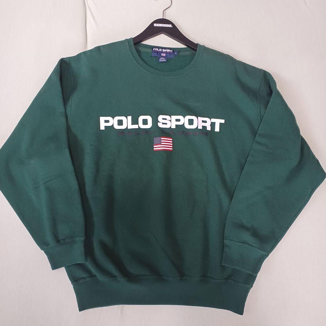 90's ポロスポーツ　POLO SPORT スウェット　L