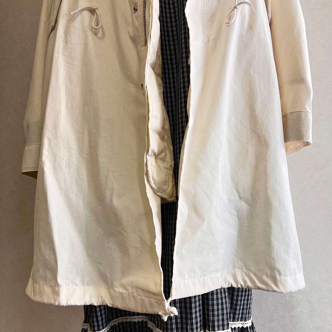 FREAK'S STORE/モッズコート キルトライナー付きモッズコート 白