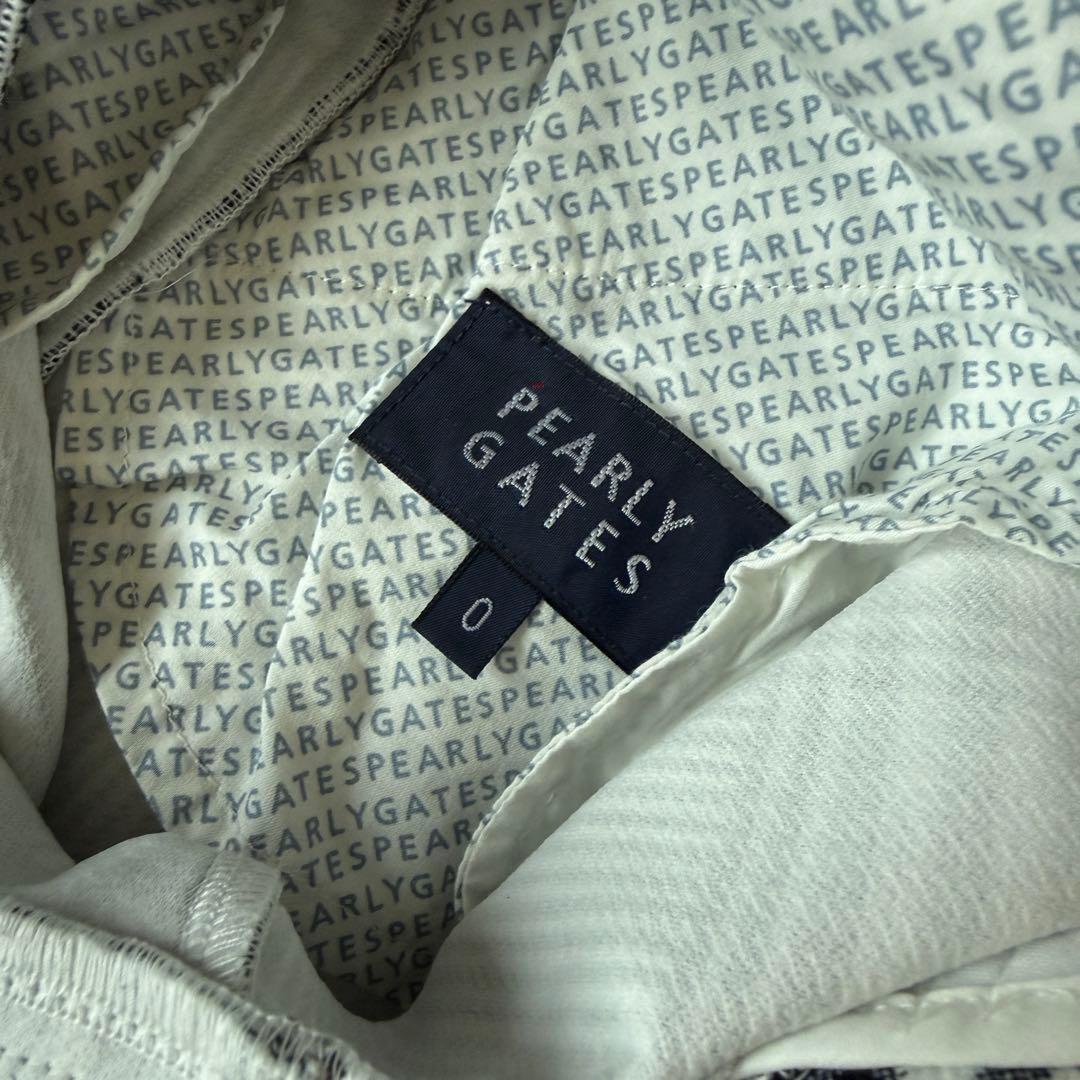 パーリーゲイツ　2025 spring チェック　ゴルフ　パンツ　サイズ0