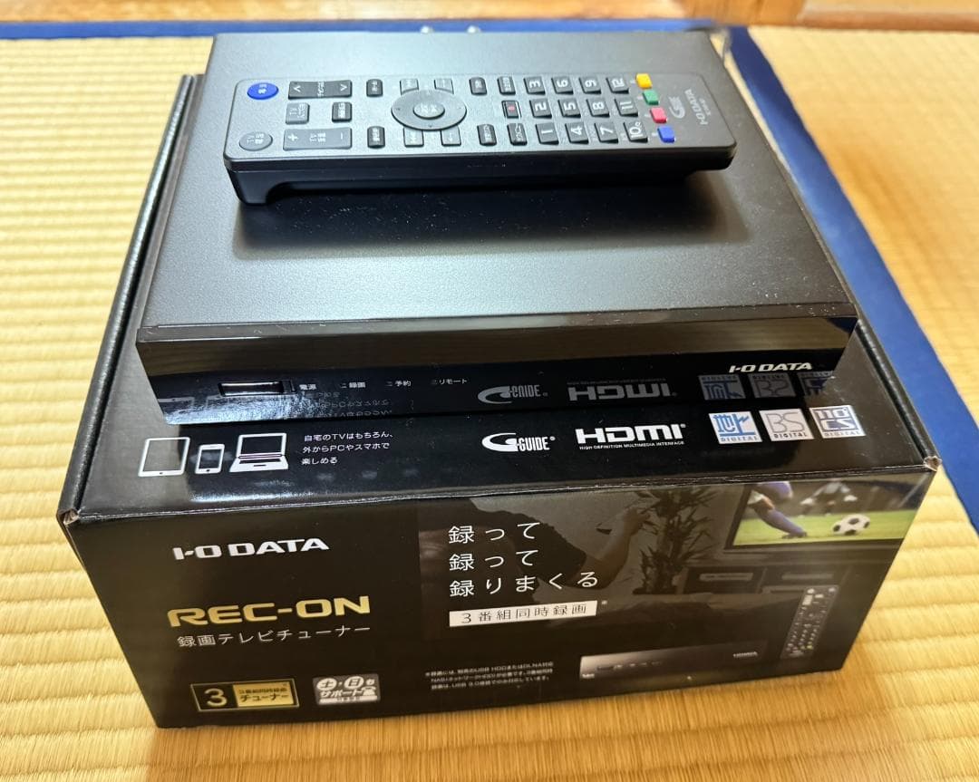 d*f様 アイオーデータ REC-ON（HVTR-BCTX3）