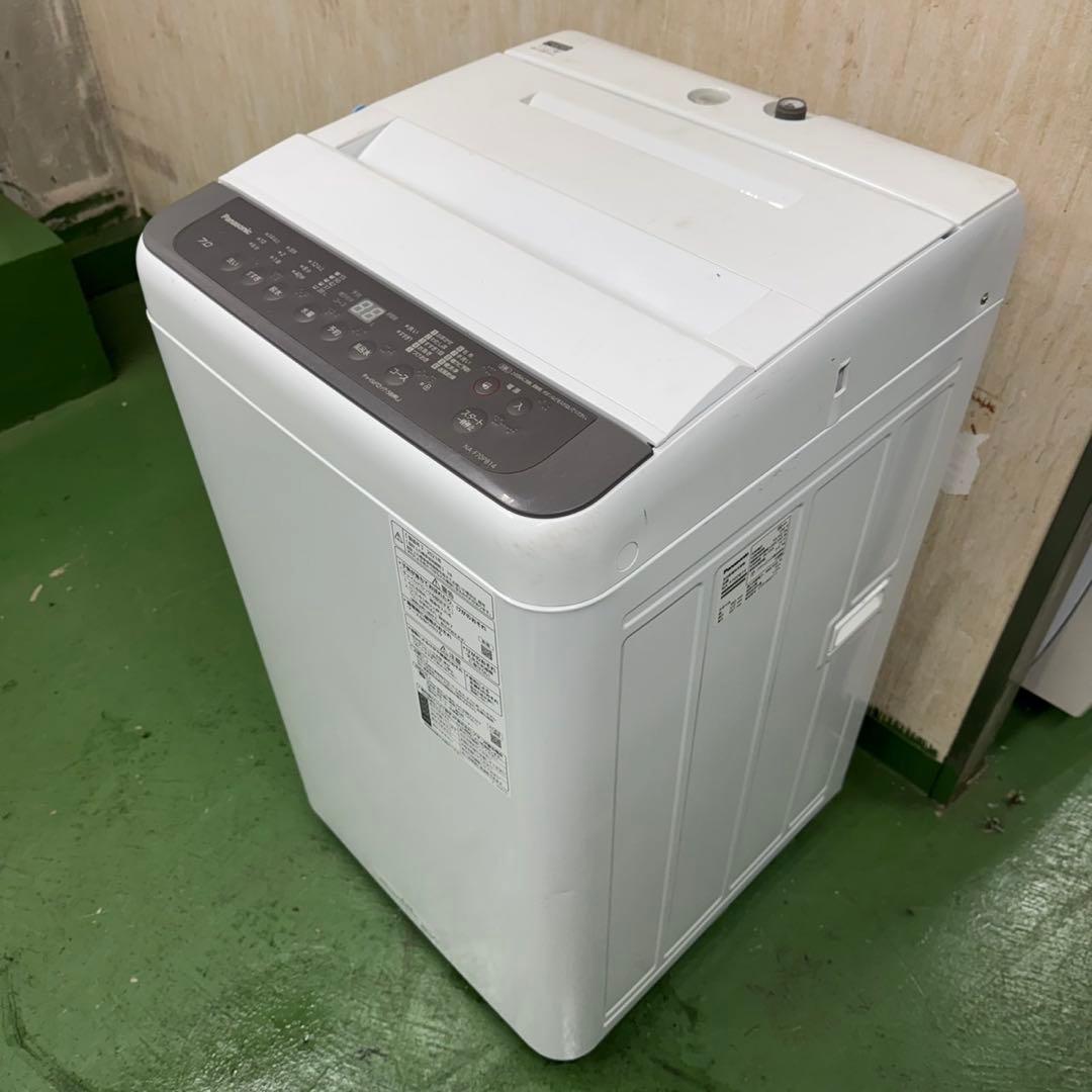 193★2021年製★パナソニック 洗濯機　7KG 大型　大容量　一人暮らし