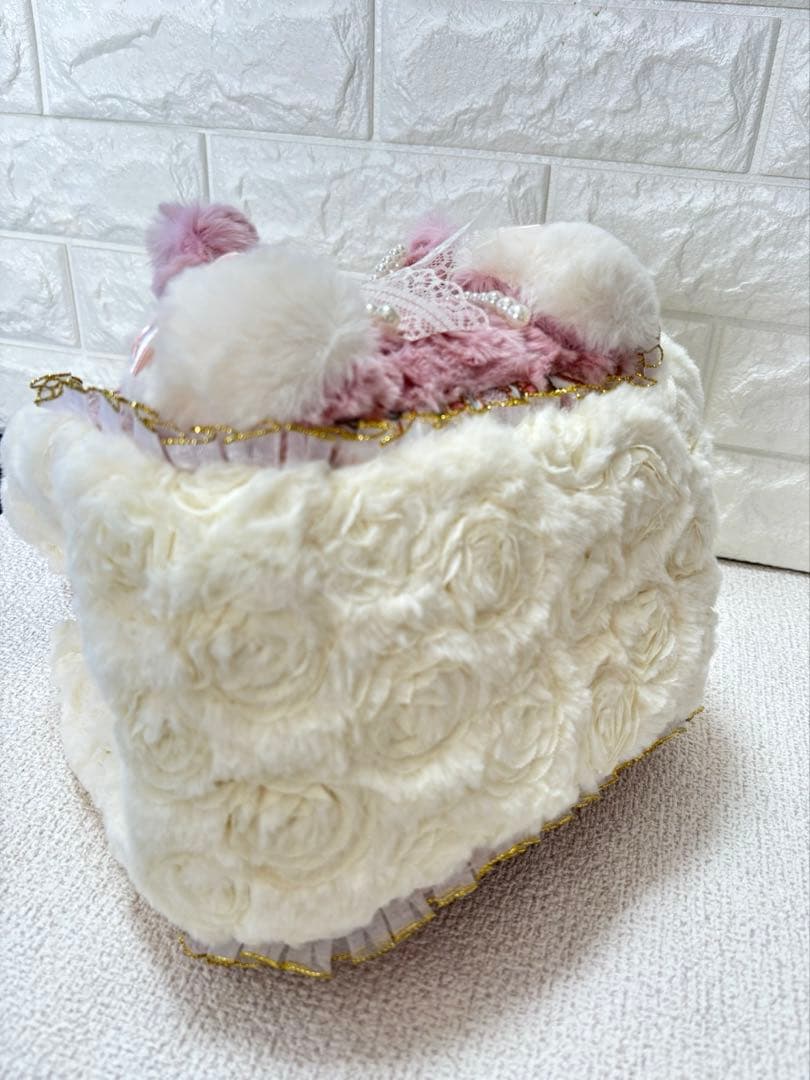 く*さ様 コヤンイサムチョン　ハンドメイド　 ファーバッグ　ルミちゃん　ピンクう