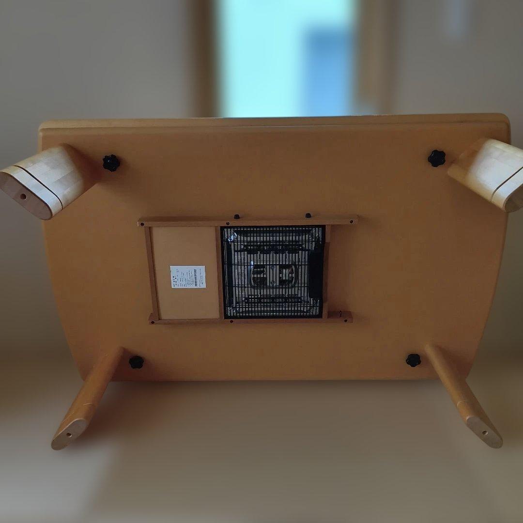 無垢素材ローテーブル(こたつ内蔵)