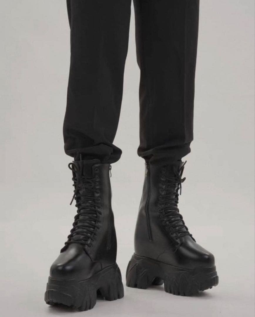 【新品】シークレットシューズ 18cmヒール 厚底 ブーツ タオバオ