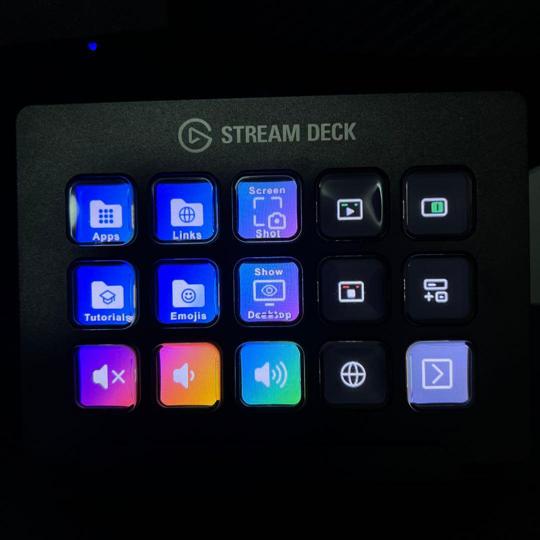 Elgato Stream Deck ［20GAA9902］15キー配列