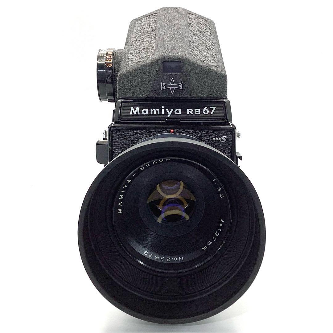 マミヤRB67PRO S／プリズムファインダー／SEKOR 127mm f3.8