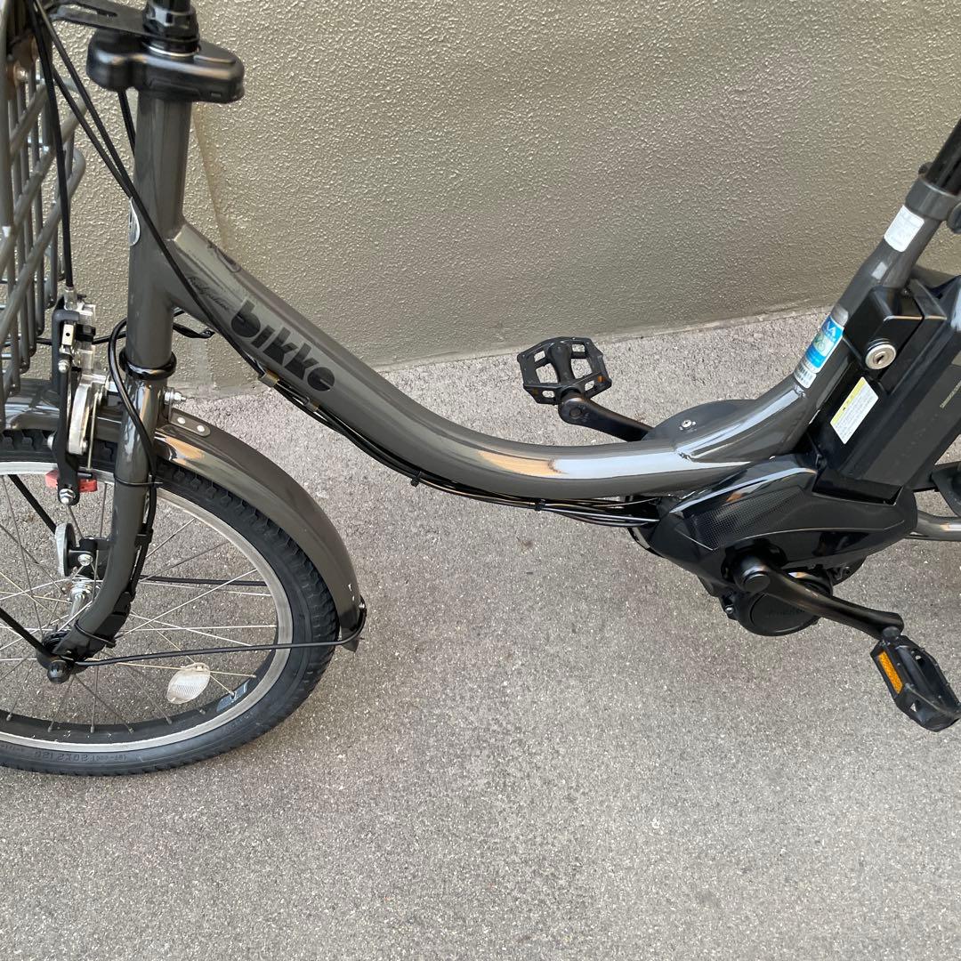 【引き取り限定】ブリヂストンbikke 電動アシスト自転車20インチ12.3Ah