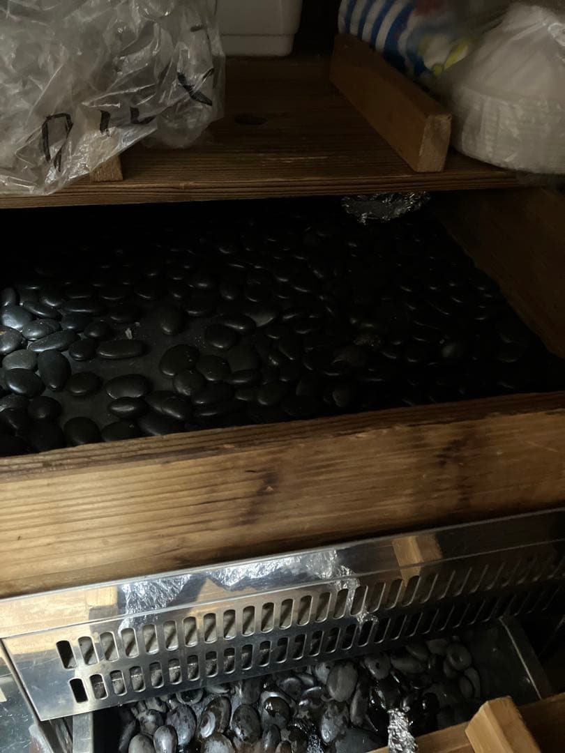 【引き取り限定】タイジ電気ロースター　赤外線　電気式焼き芋　2段　TEY-202