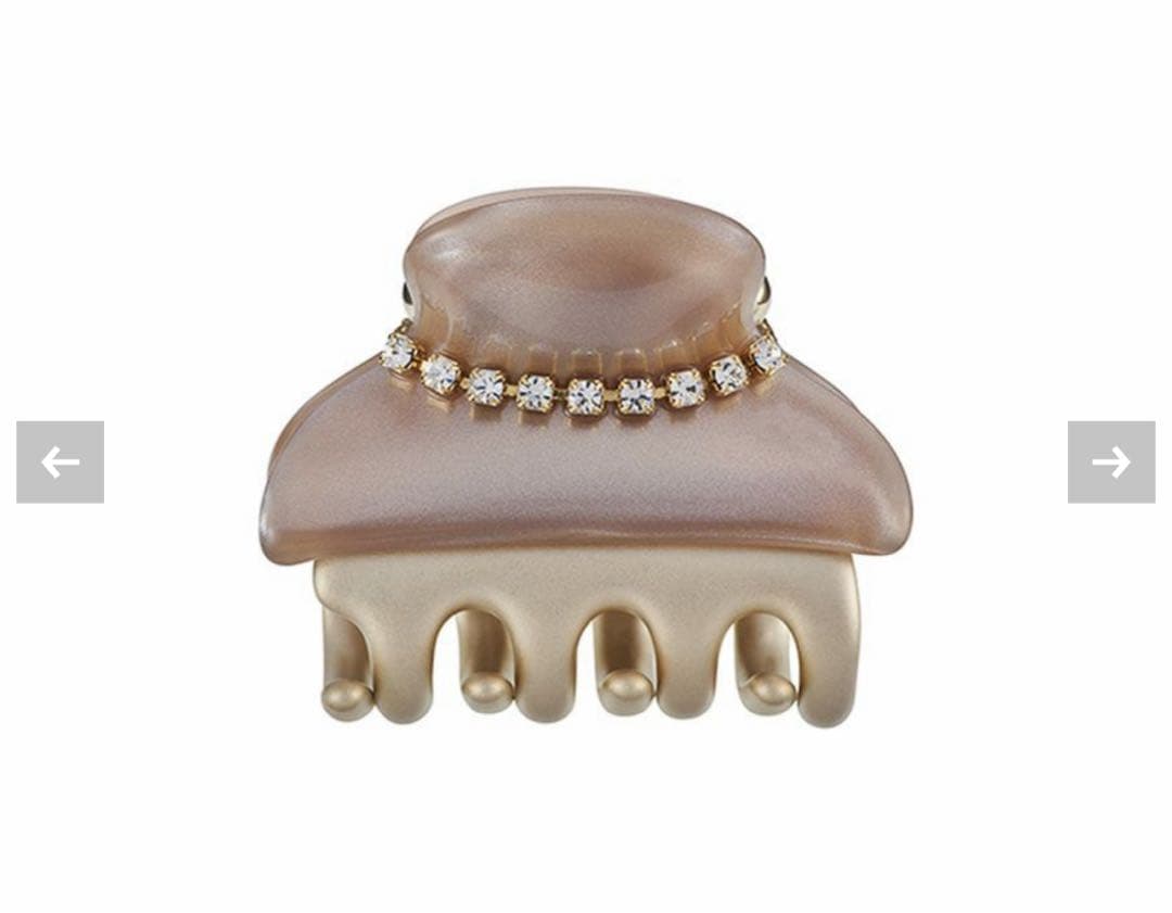 acca ニューコラーナ　クリップ　Sサイズ　パールベージュ