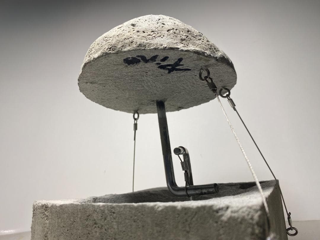 テンセグリティ 小物用オブジェ 灰皿｜コンクリート 一点もの