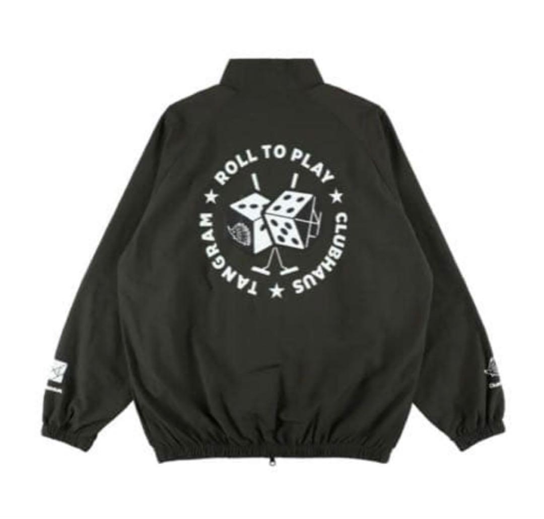 CLUBHAUS × TANGRAM / NYLON JACKET BLACK