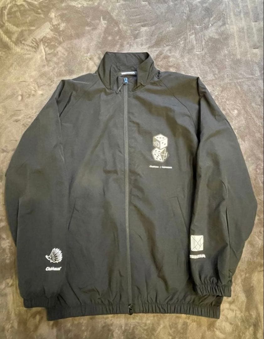 CLUBHAUS × TANGRAM / NYLON JACKET BLACK