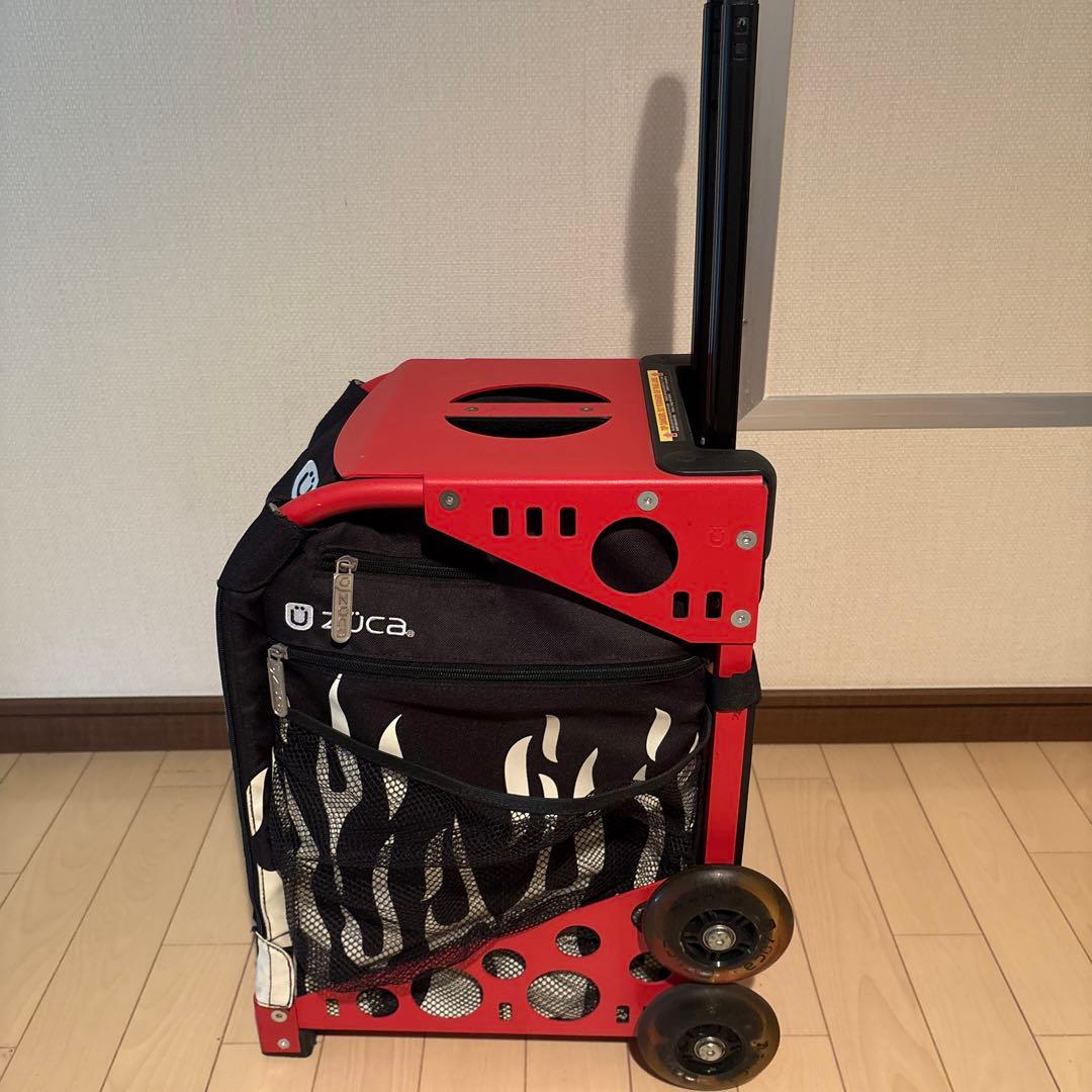 züca キャリーカート 炎デザイン
