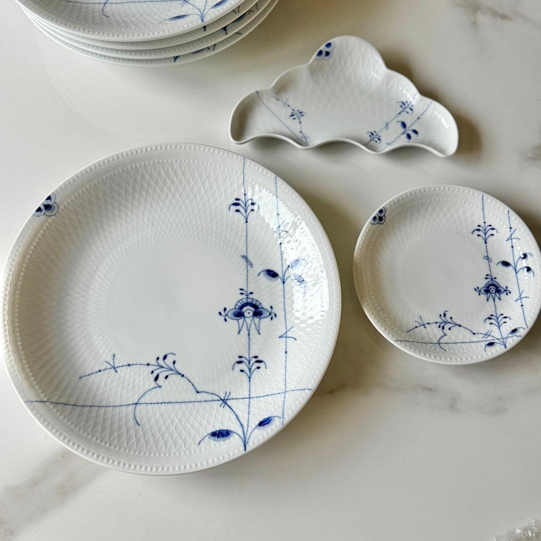 未使用 美品 ロイヤルコペンハーゲン 26cm 5枚 大皿