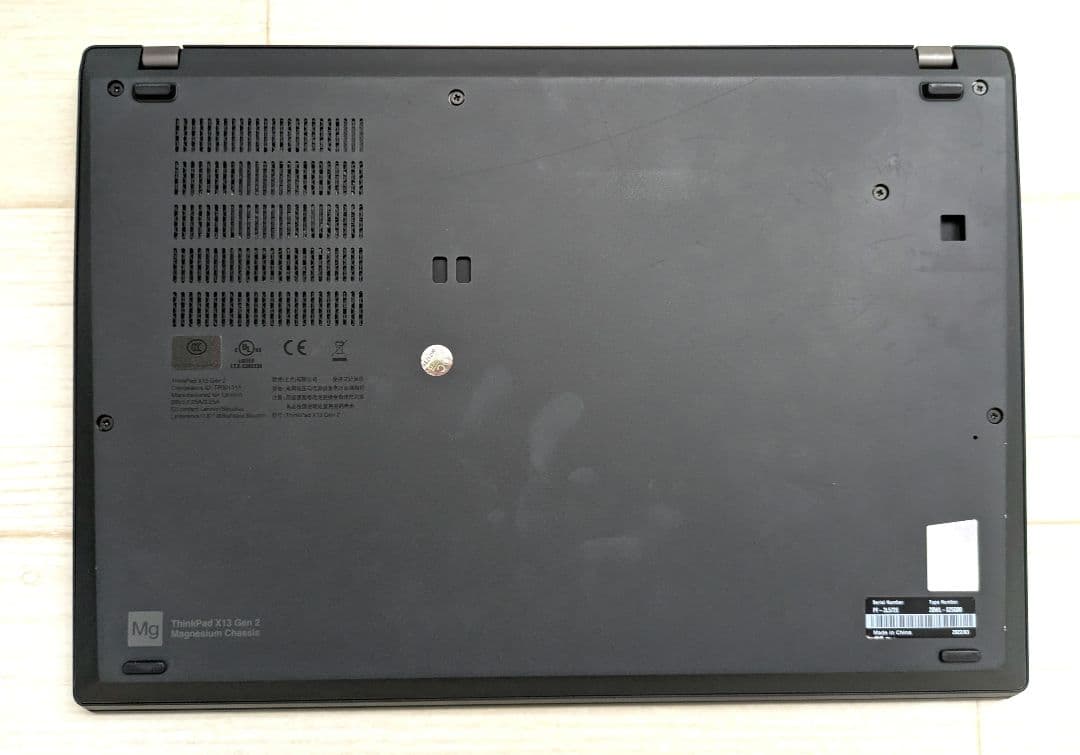 2022年 ThinkPad X13 Gen2 i7/16GB/512GB