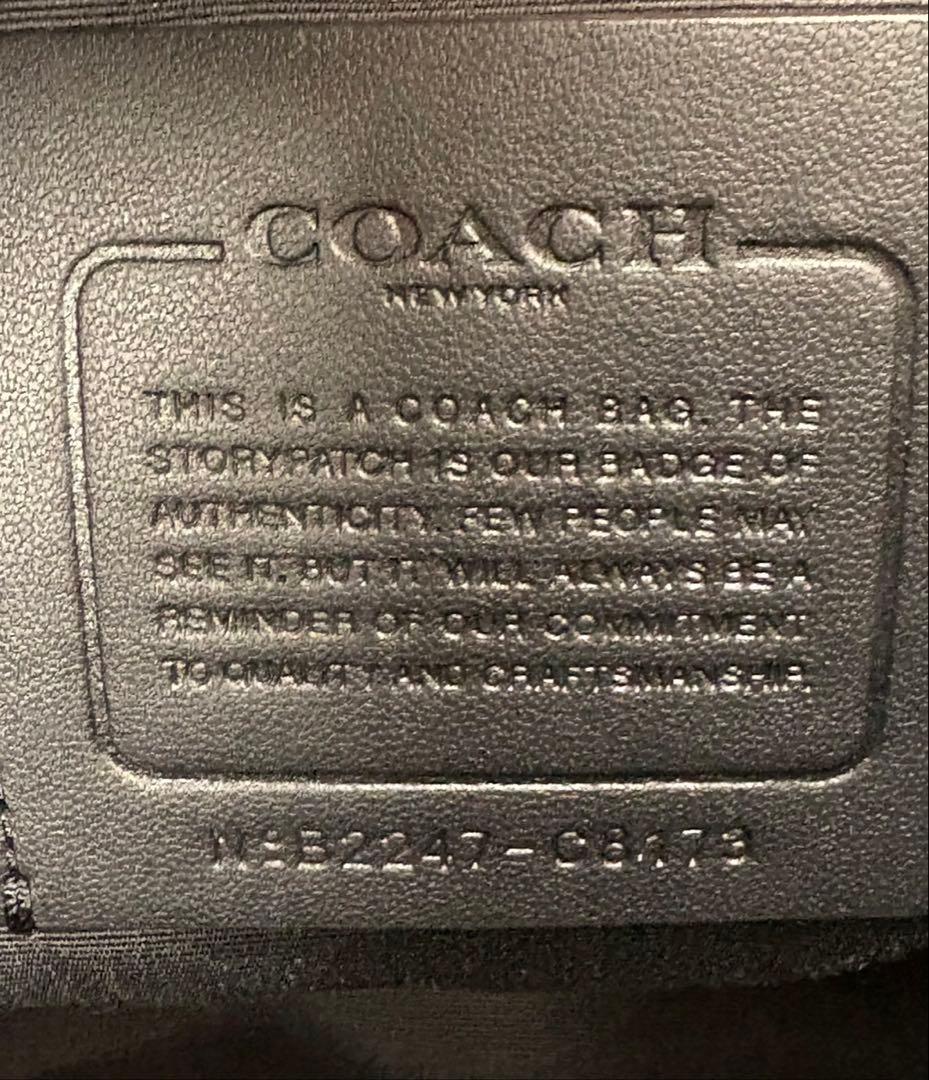 COACH コーチ　グラハムストラクチャード　バック