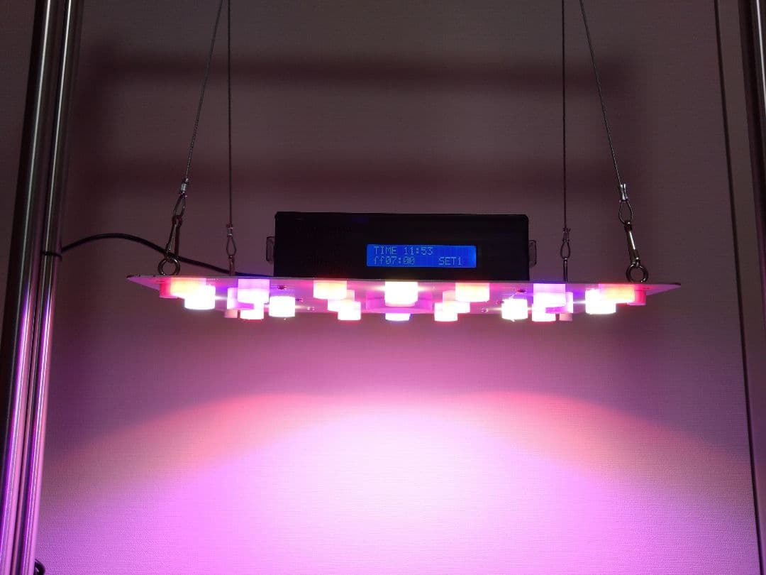 【L7B】多肉&塊根育成　水槽照明　タイマー付LEDライト（DC専用）