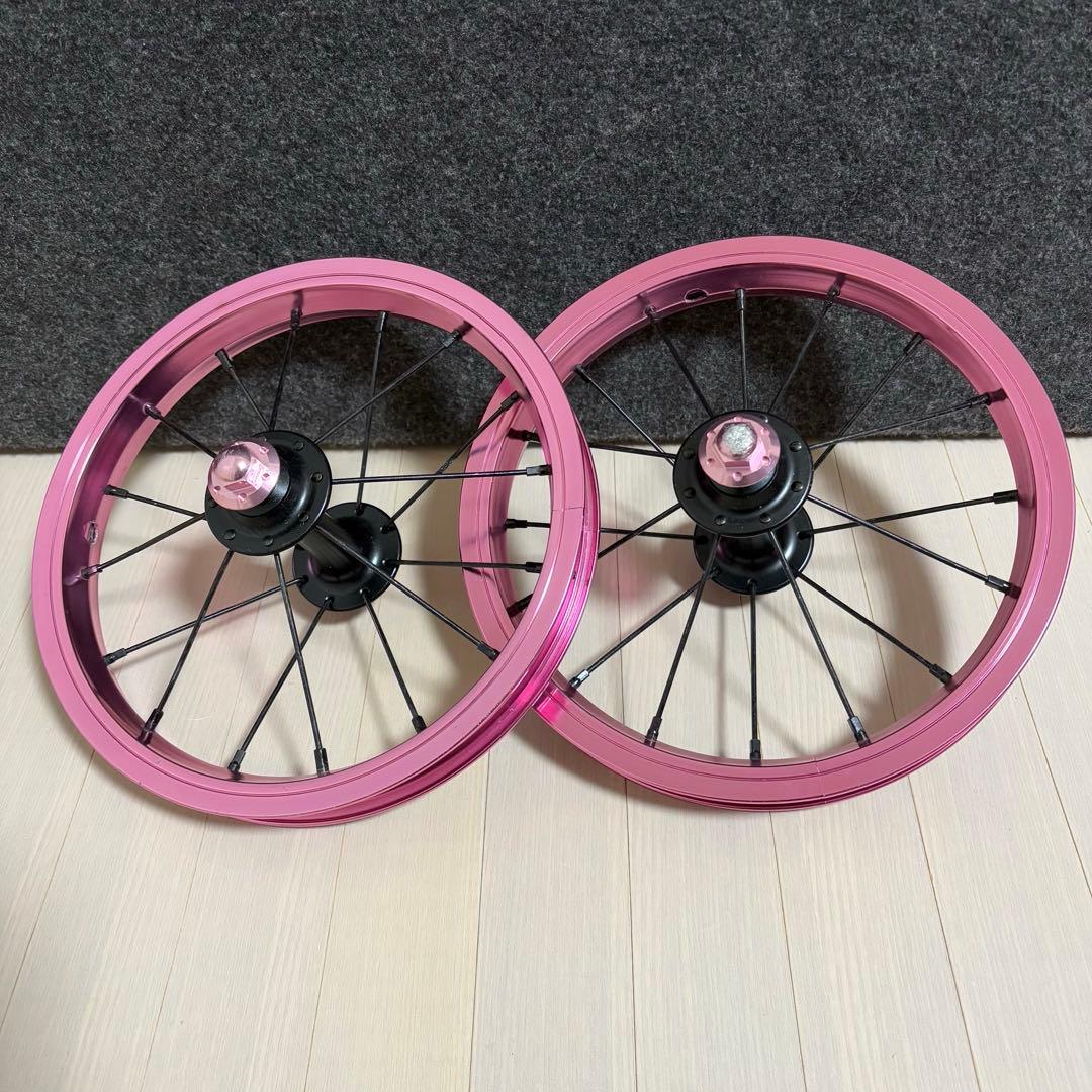 ストライダー　DADDYLAB ダディラボ　ホイール　ピンク　カスタム