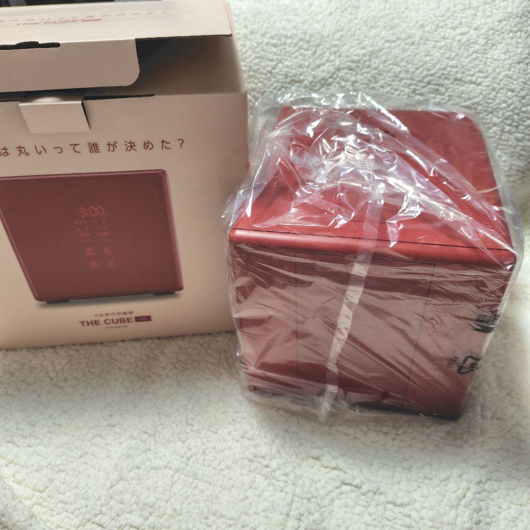 THE CUBE 炊飯器 ４合炊き レッド色『新品』
