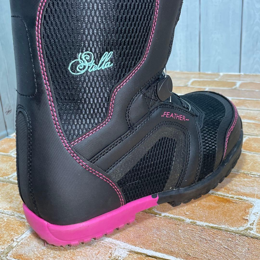 STELLA FEATHER ステラ 24.5 レディース スノボー