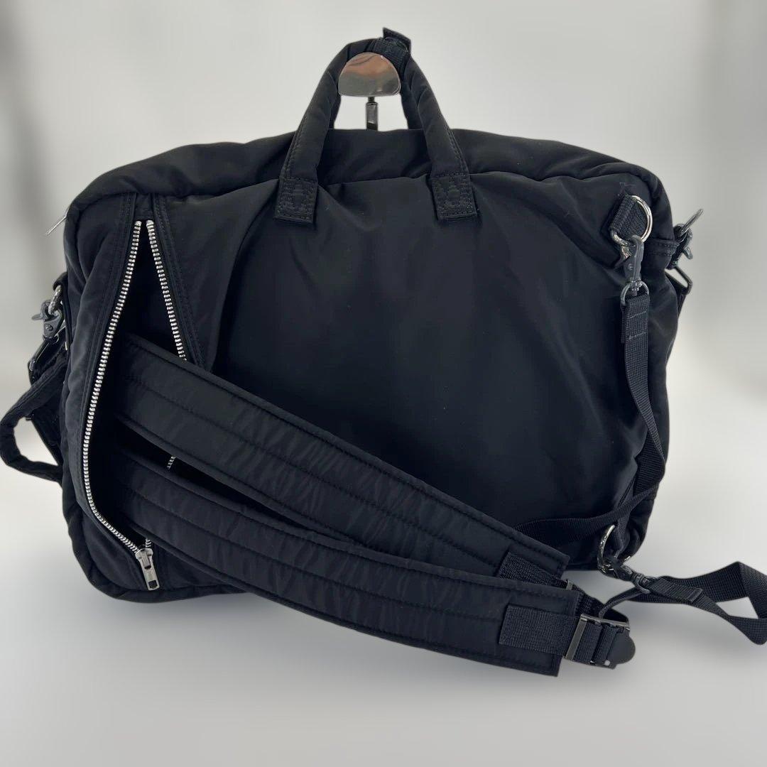 PORTER ポーター タンカー 3WAY ブリーフケース 黒 一層式　美品ロゴ