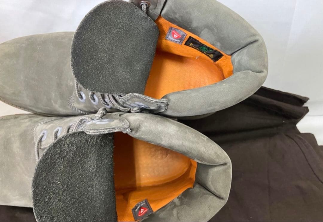 鬼フェードティンバーランド　グレー　ベージュ　26cm