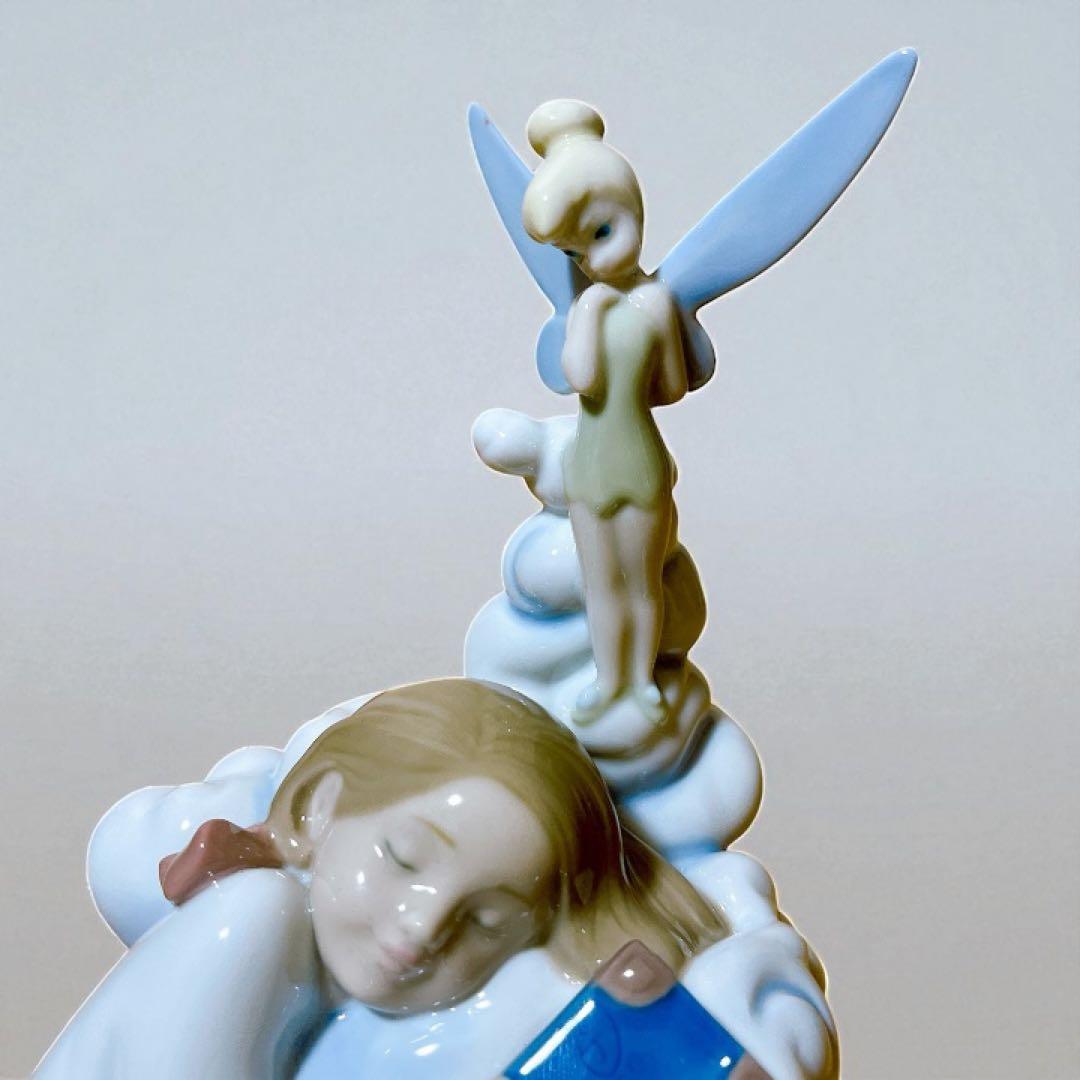 美品　NAO ティンカーベルと夢の中　フィギュリン　ディズニー