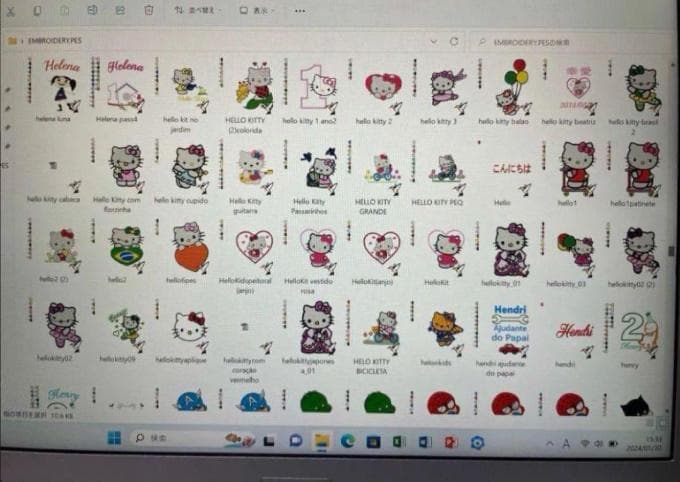 SZ6 刺繍プロ11 ミシンPC ブラザー ジャノメ juki アップグレード2