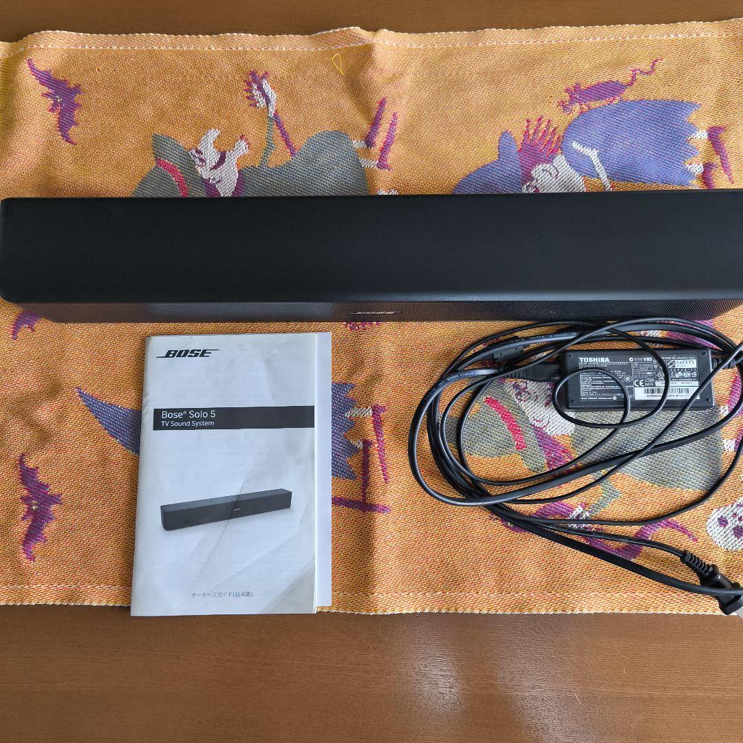 Bose　Solo 5 TV sound system ブラック