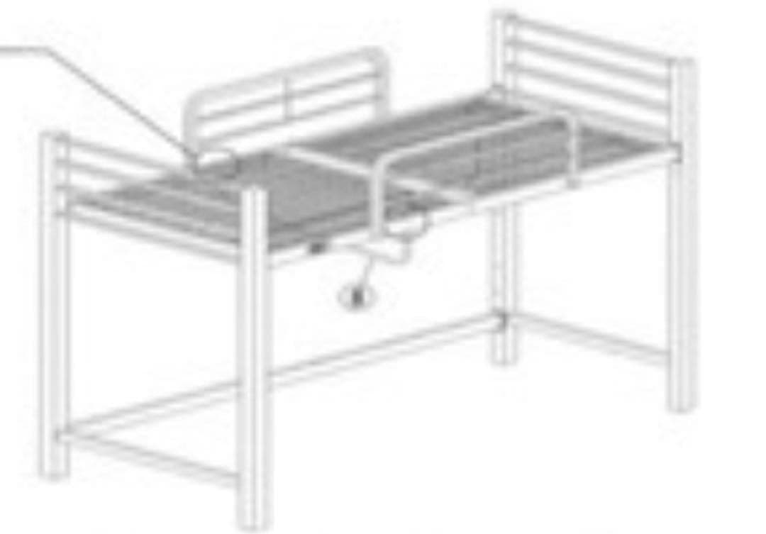 現地引き取り限定　極美品　ニトリ　ロフトベッド シェルフベッド1万円