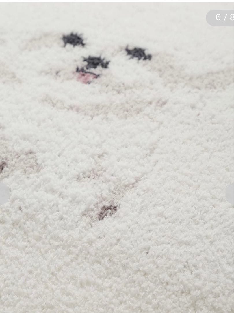 新品タグ付 ジェラートピケ モチーフジャガードマルチカバー&ピローケース