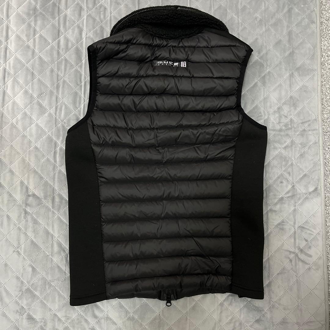 ムータマリン✨定価33000円✨キルティングダウン切替ベスト　ブラック