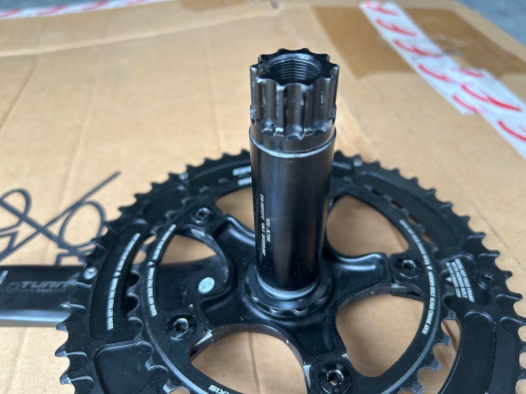 プラクシスワークスクランクセット　172.5 チェーンリング低走行